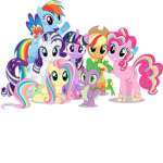 My little pony friends and frozen fans