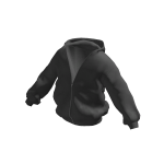 Gray Zip Hoodie