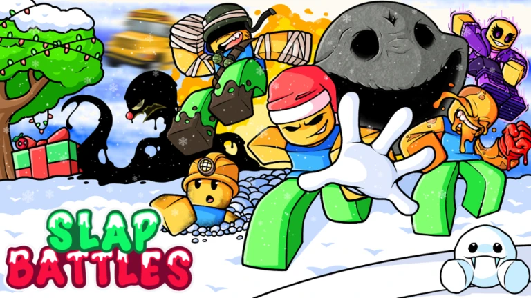 [SNOWBALL SMASH ❄️] Slap Battles👏