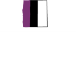PBW (purple black and white)