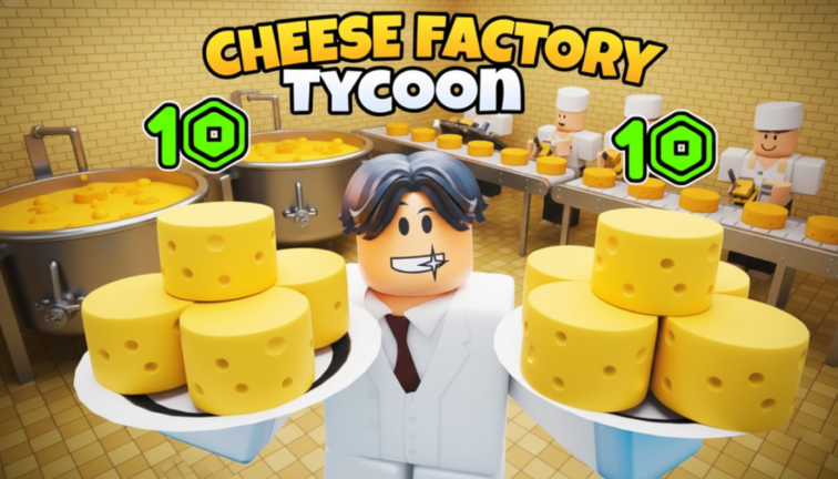 🧀Cheese Factory Tycoon! screenshot 1