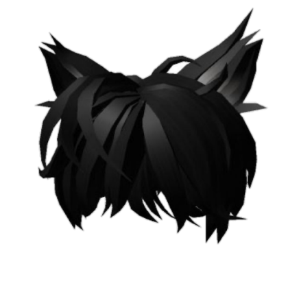 Back messy cat Roblox decal