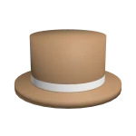 Light Brown Classic Top Hat