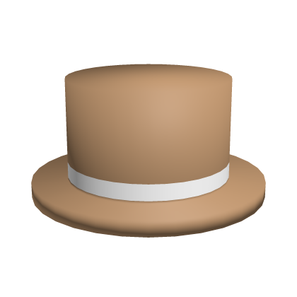 Light Brown Classic Top Hat