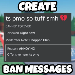 Ban Message Creator 📜
