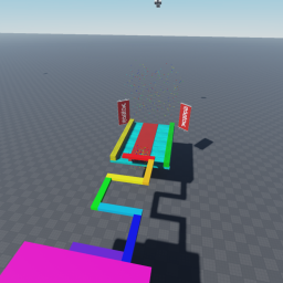 rainbow obby (easy)