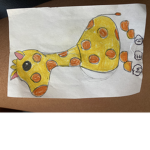 Neon giraffes