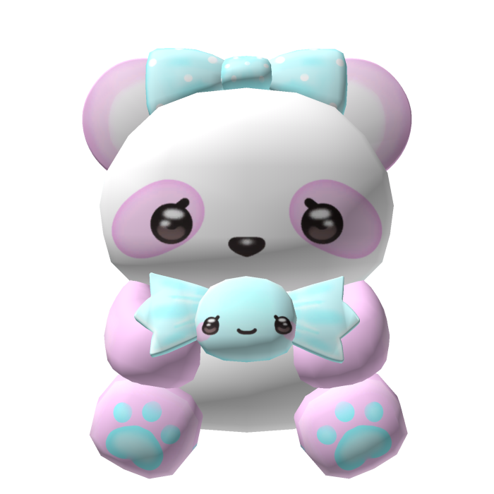 ♡ ꒰˚ .  sweet candy panda ⸝⸝ backpack ꒱ ♡