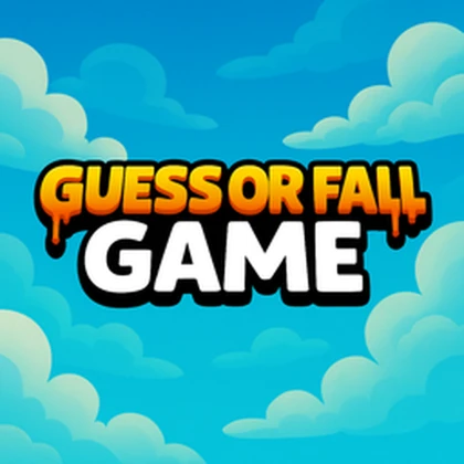 Guess or Fall Game Roblox group icon