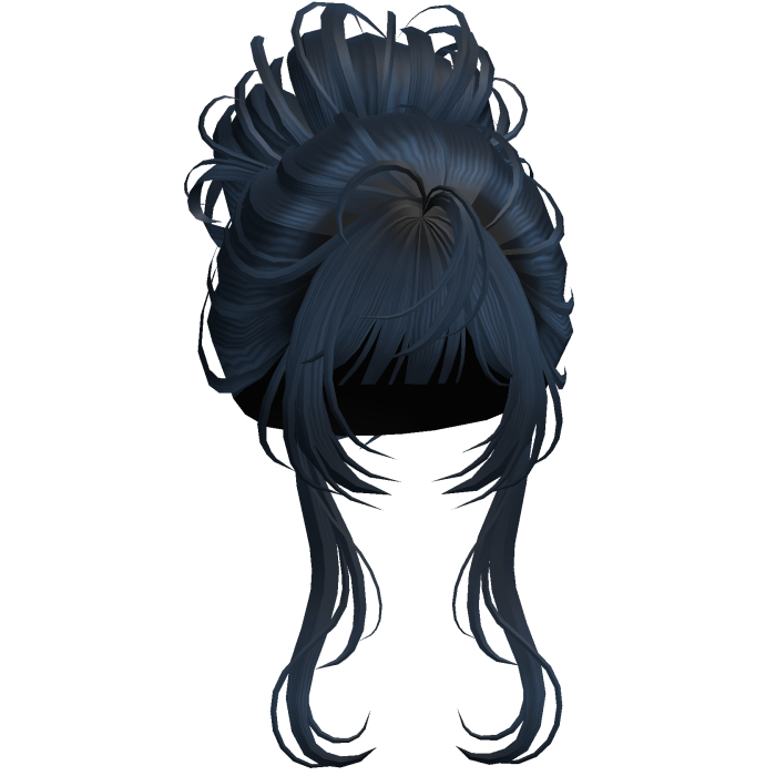 Messy Elegant Anime Bun Platnium