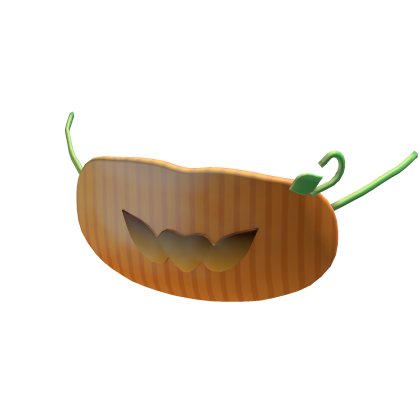 Pumpkin Grin Mouth Mask