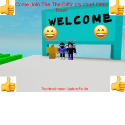 dificulty chart obby