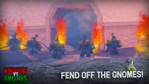 Knights Vs Gnomes [RANGED WEAPONS!]