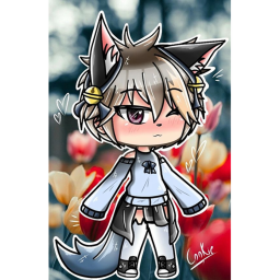 Gacha life girl's get the flag