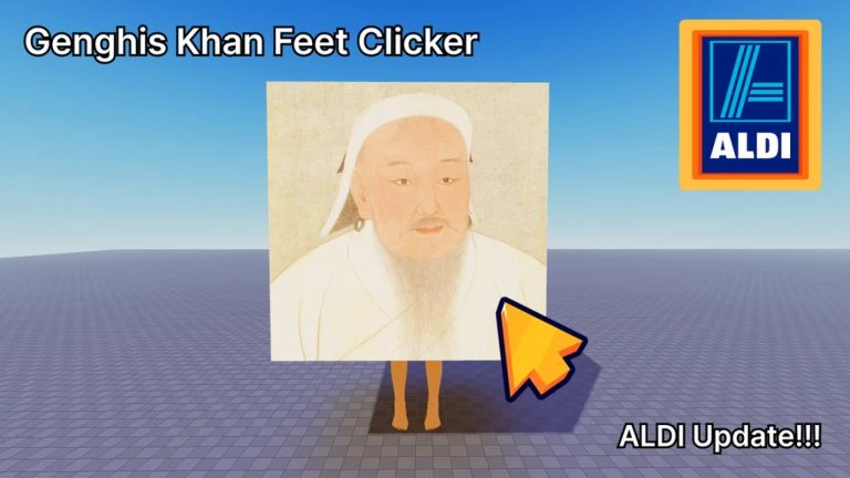 [🔥Tyler Egg🔥] Genghis Khan feet Clicker