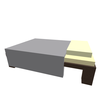 bed with bed