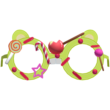 HTF nutty squirrel candy glasses