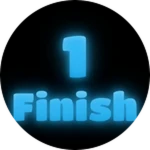 1 Finish Roblox badge thumbnail