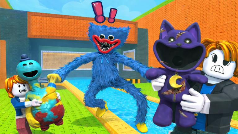 Save Poppy Playtime From Guards screenshot 2