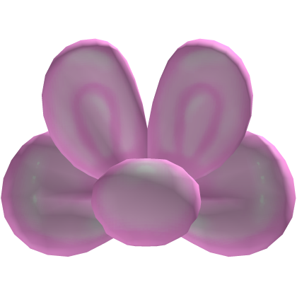 (˶ᵔ ᵕ ᵔ˶)ﾉ♡ pink baby bunny bow ｡˚  Roblox item