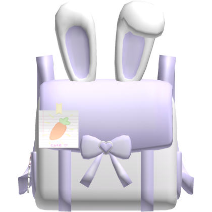 Cute Bunny Backpack ♡ Purple