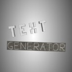 [POSSIBLY BROKEN] Text Generator