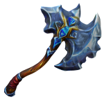 Settled Icy Snow War Axe