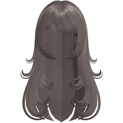 Adorable Light Brown Swirly Long Messy Hair Roblox item
