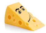 Man face cheese