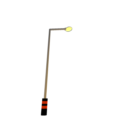 working lamp post