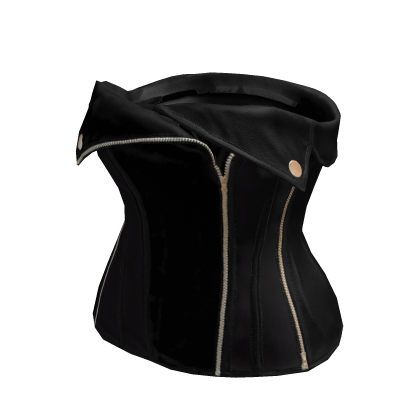 Black Leather Tube Top