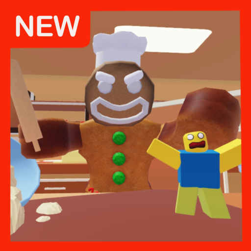 🎄🍪 Escape the Evil Gingerbread Obby 🍩🥛 official Roblox game thumbnail