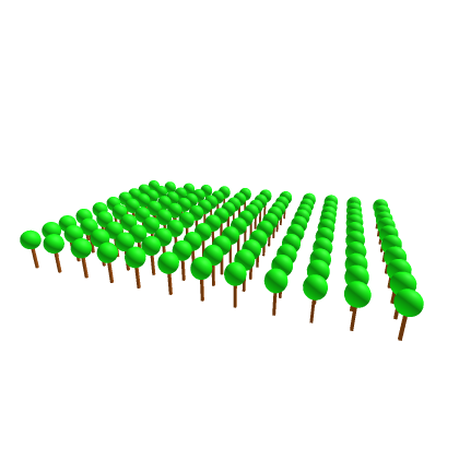 Low Poly Tree Camp