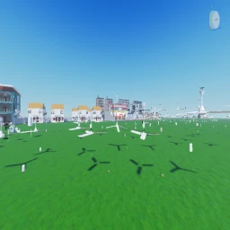 Ceiling Fans With Building Tools + Places icon
