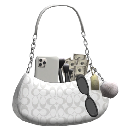 Rich White Baddie Designer Purse Roblox item