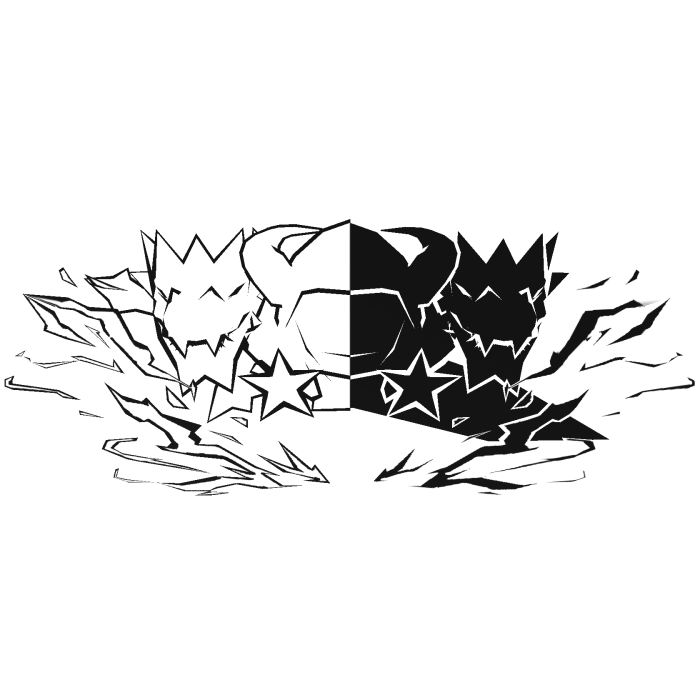 Cartoony Black&White