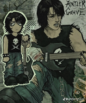 Demon slayer fan group dude