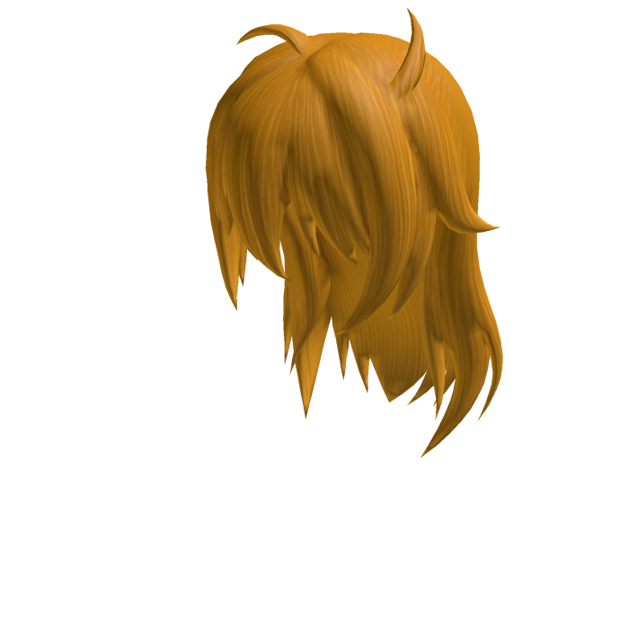 Anime Blonde Flow Hair Smooth