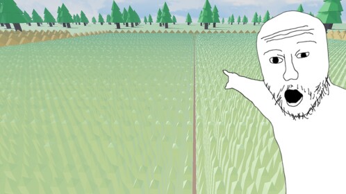 literally watch grass grow