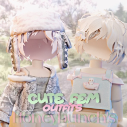 [NEW🪷] Cute Fem Honeybunch's Outfits