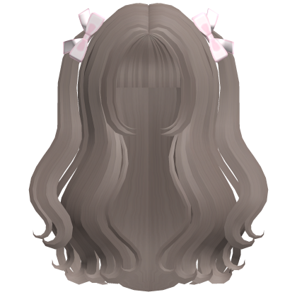 ash lovely kawaii long hair w pigtails Roblox item