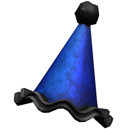 Blue Halloween Party Clown Hat V2 Roblox item