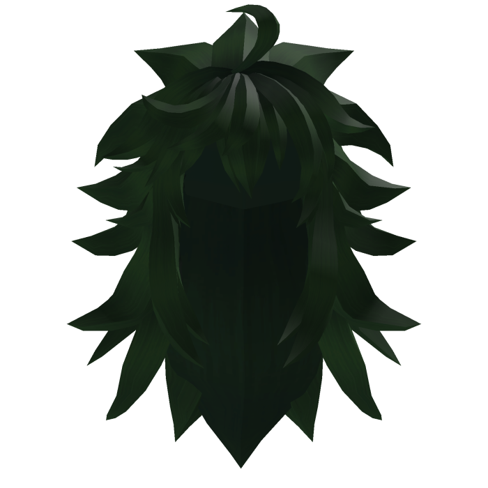 Dragon Messy Hair - Dark Green 