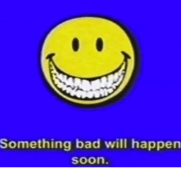 something bad will happens soon. icon