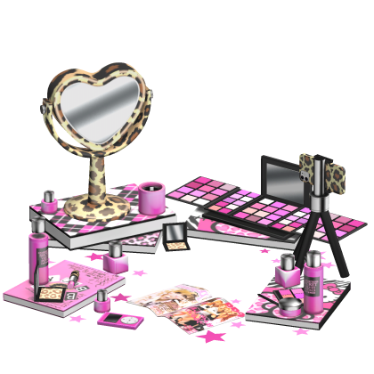 Himegal Gyaru Makeup Equipment Leopard 2000s 