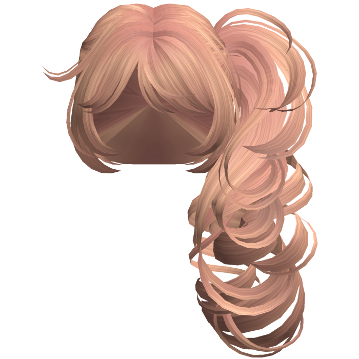 Dramatic Curls Oneside Hair in Milktea Brown