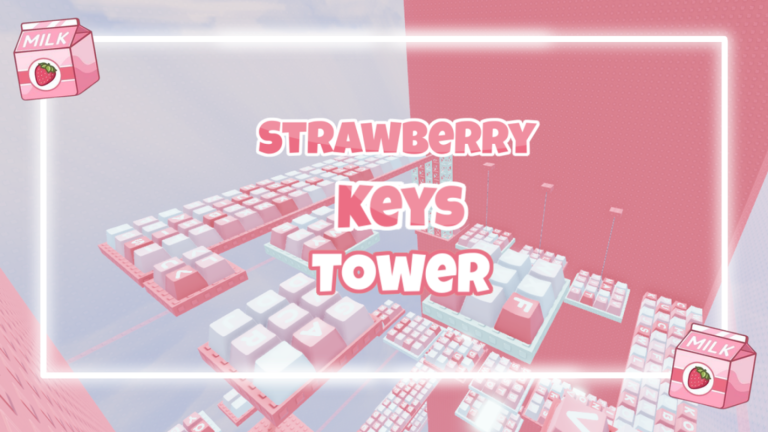 Strawberry Keys Slap Tower! 🍓 screenshot 1