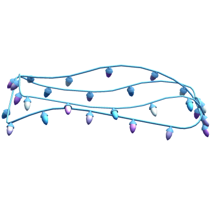 blue christmas lights belt 3.0