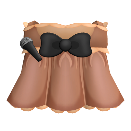Cute Freddy Bear Animatronic Dress FNAF Roblox item