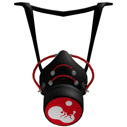 (Red) Fötus x Aika Gas Mask Around Neck Roblox item